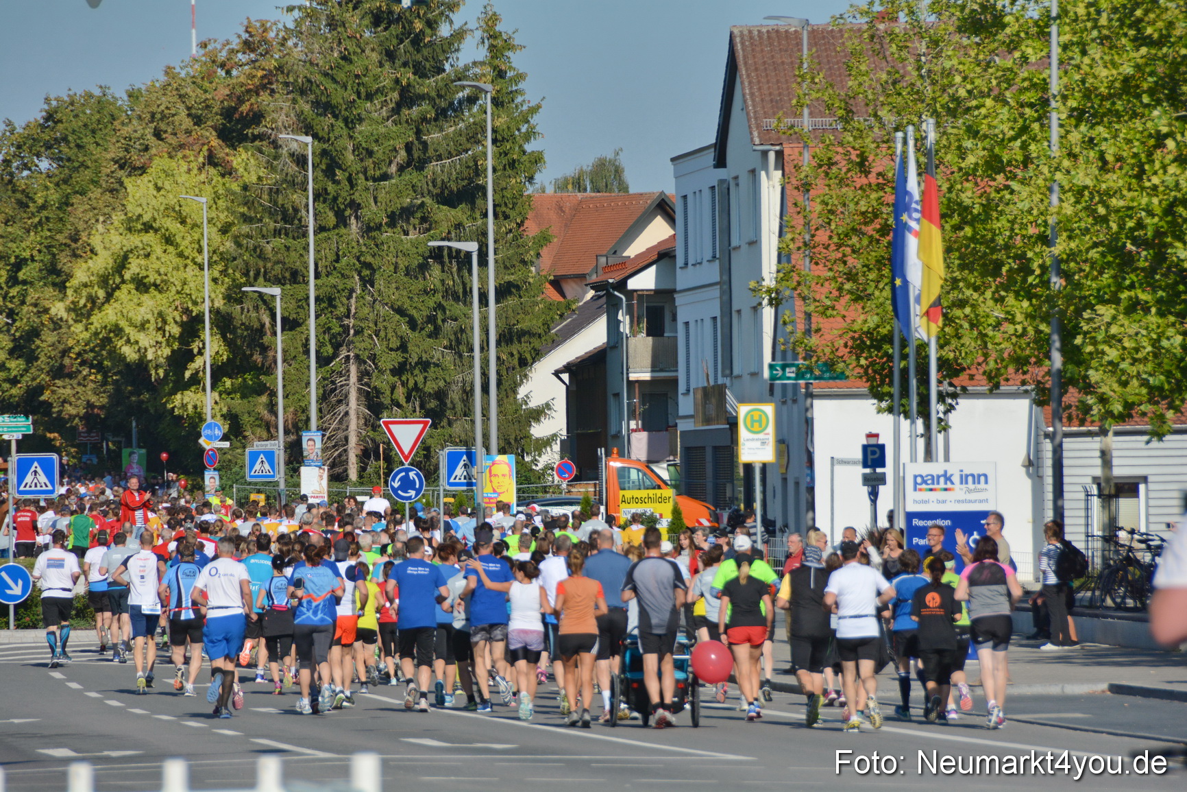 Unterer Markt Stadtlauf Neumarkt 2018 0164